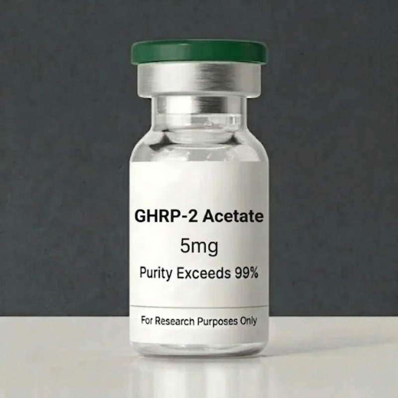 GHRP-2 Acetate (GH Secretagogue) | 5mg – 10mg Vials | >99% Purity